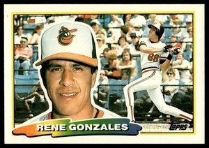 1988 Topps Big Rene Gonzales Baltimore Orioles #209 - Picture 1 of 2