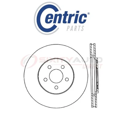Centric C-TEK Disc Brake Rotor for 1995-2006 Dodge Stratus 2.0L 2.4L 2.5L yd Foto 1 de 4