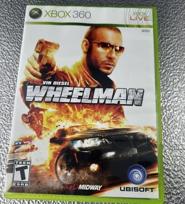 Wheelman XBOX 360 Game Tested Complete CIB W/Map Vin Diesel 2009 - Image 1 of 4