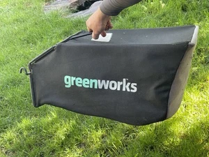 Greenworks Lawn Mower Grass Catching Bag & Frame 13” X 10.5” X 9” - Picture 1 of 5