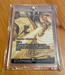 Dragon of Mount Gulg - Ancient Copper Dragon MTG Magic Gathering Final Fantasy - Bild 1 von 5