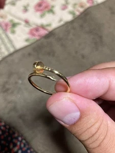 Cartier Juste un Clou Ring 18K US Größe 9 Guter Zustand - Bild 1 von 5