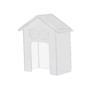 Türklingelabdeckung, transparenter Schutz, Außentürzugang, wasserdichter - Picture 1 of 6