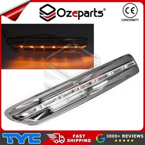 Chevy Chevrolet Caprice 06~17 LH Left LED Guard Flasher Light Lamp Chrome - Picture 1 of 5