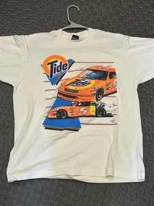 Tide Racing Team Speedway Blues Mens Large Racing Vintage White - Picture 1 of 5