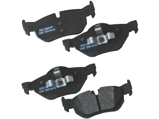 Rear Brake Pad Set For 2006 BMW 325i 3.0L 6 Cyl CB347JQ - Image 1 of 1