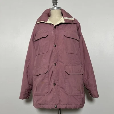 Chaqueta Parka Woolrich Chelsea Rose Para Mujer’s L Rosa Aislada EE. UU. De Colección Años 80 90 Foto 1 de 4