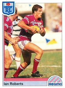 1992 MANLY SEA EAGLES NRL Card IAN ROBERTS - Picture 1 of 2
