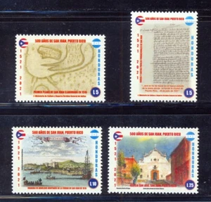 Honduras. 500 Annv. of San Juan, Puerto Rico with typo correction & UV variation - Picture 1 of 4