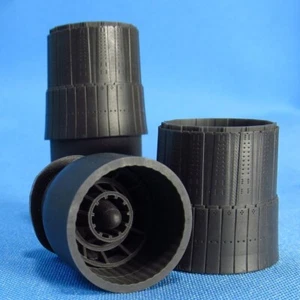 Su-34 Jet Nozzles Detailing Set (Resin) 1:48 (für Kitty Hawk Modellbausatz Flugzeug) - Bild 1 von 5