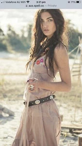 BNWT Vintage Spell & The Gypsy Collective Lost In Savannah Strappy dress - Picture 1 of 11