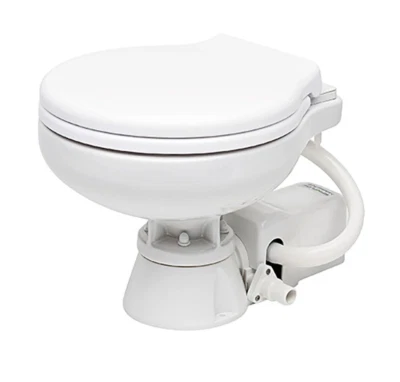 Inodoro eléctrico estándar Johnson Pump 80-47436-01 Aqua T con cuenco compacto 12V Foto 1 de 3
