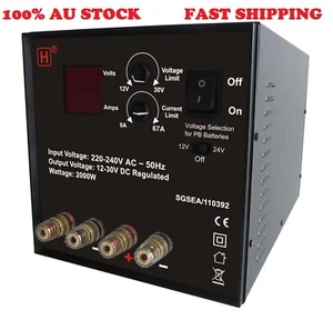 2000W Switch Mode Power Supply 12-30V DC, 0-67Amp Variable - Picture 1 of 3