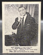 James Bond 007 - 1964 Somportex Film Scenes #23 Sean Connery From Russia W/ Love
