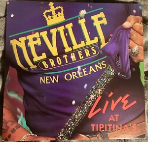 THE NEVILLE BROTHERS NEVILLIZATION II LIVE AT TIPITINAS VINYL LP 1987 SPINDLETOP - Picture 1 of 7