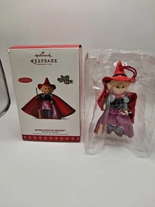 2017 Wicked Witch Of The East Hallmark Keepsake Christmas Ornament Wizard OZ New - Picture 1 of 5
