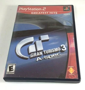 Gran Turismo 3 A-Spec PS2 Playstation 2 2001 juego Drive of Your Life ¡con manual! - Imagen 1 de 3