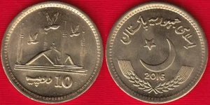 Pakistan 10 rupees 2016 km#77 UNC - Picture 1 of 1