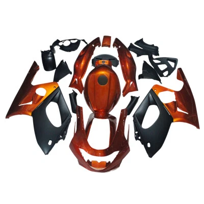 Kit de carenado naranja negro + tanque para carrocería de inyección Yamaha YZF600R 1996-2007 Foto 1 de 4