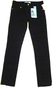 New Levi's Signature girls size 12 black stretch slim skinny corduroy pants - Picture 1 of 3