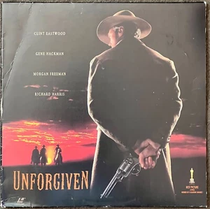 USED UNFORGIVEN - 1992 LASERDISC 2-LD / 3 SIDES PAN & SCAN 2:35 (12531) - Picture 1 of 2