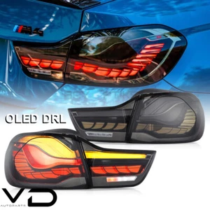 Pair OLED Tail Lights For 2014-20 BMW 4 M4F32 F33 F36 F82 F83 Coupe/Convertible - Picture 1 of 24