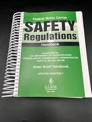 Federal Motor Carrier Safety Regulations Handbook, English Nov 2023 Spiral Bound - Image 1 of 4