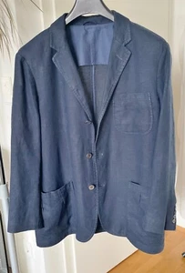 POLO by Ralph Lauren Leinen Jacke/Sacco Gr. 44 R (52) dunkelblau - Bild 1 von 6