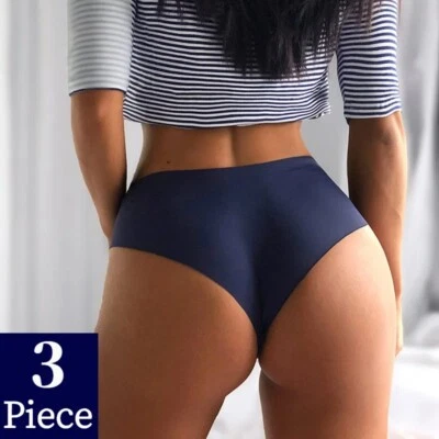 3pcs Pantaletas Femeninas Blummers Calzones Para Mujer De Algodon Comodas Oferta - Image 1 of 4