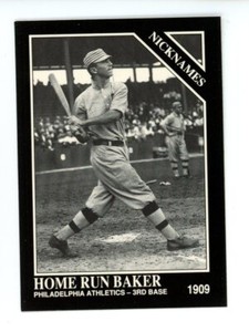 1992 Conlon Collection TSN   Home Run Baker #565 Philadelphia Athletics