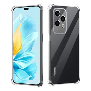 For Honor 200 Lite Soft Clear Crystal Gel TPU Shockproof Case Cover - Picture 1 of 6