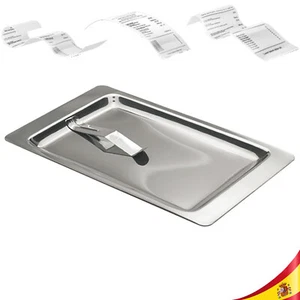Bandeja de cambio con pinza acero inoxidable 10x17cm homologada CE - Imagen 1 de 5