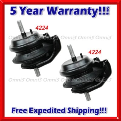 Juego de montaje de motor delantero izquierdo y derecho K898 Fit 1993-1997 Lexus GS300 2 PIEZAS Foto 1 de 3