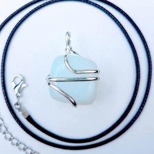 Opalite Necklace for Fun, Clarity, Calmness, and Purity. - Picture 1 of 5