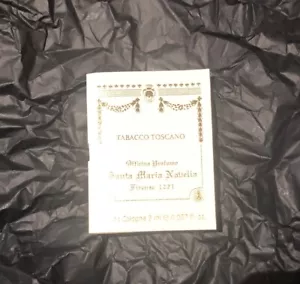 Santa Maria Novella Tabacco Toscano Eau de Cologne mini Spray Fragrance 2ml NEW - Picture 1 of 1