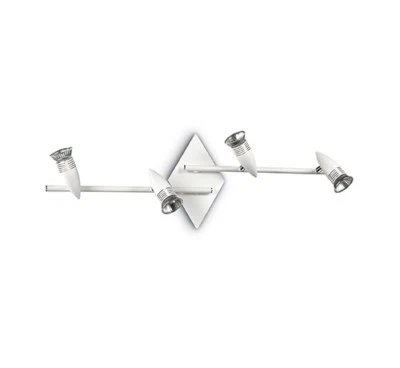 IDEAL LUX ALFA PL4, plafoniera moderna lampada da soffitto in metall vari colori - Immagine 1 di 4