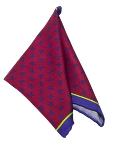 SUITSUPPLY Handkerchief Men's 33 X 33 CM Pure Silk Patterned Formal - Picture 1 of 6