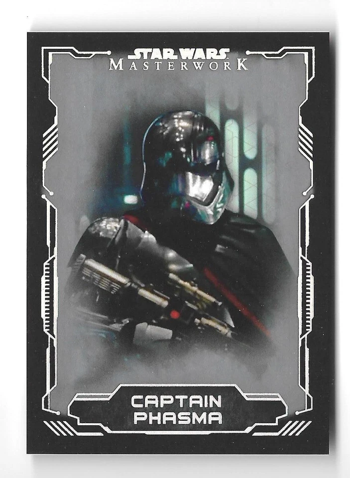 2016 Topps Star Wars Meisterwerk Silber Metallisch Parallel 44 Captain Phasma - Bild 1 von 1