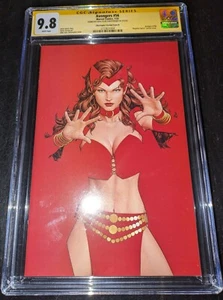 Avengers #56 Virgin Scarlet Witch Negative Space JTC Sig Exclusive B CGC SS 9.8 - Bild 1 von 3
