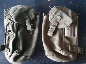 Original British Army 58 Pattern Ammo Pouch Set L&R Used - Picture 1 of 4