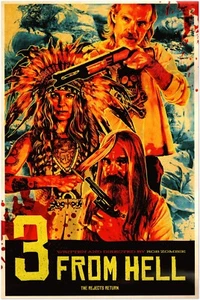 3 from Hell - Vintage Horror Movie Poster - Classic Halloween Decor - Picture 1 of 7