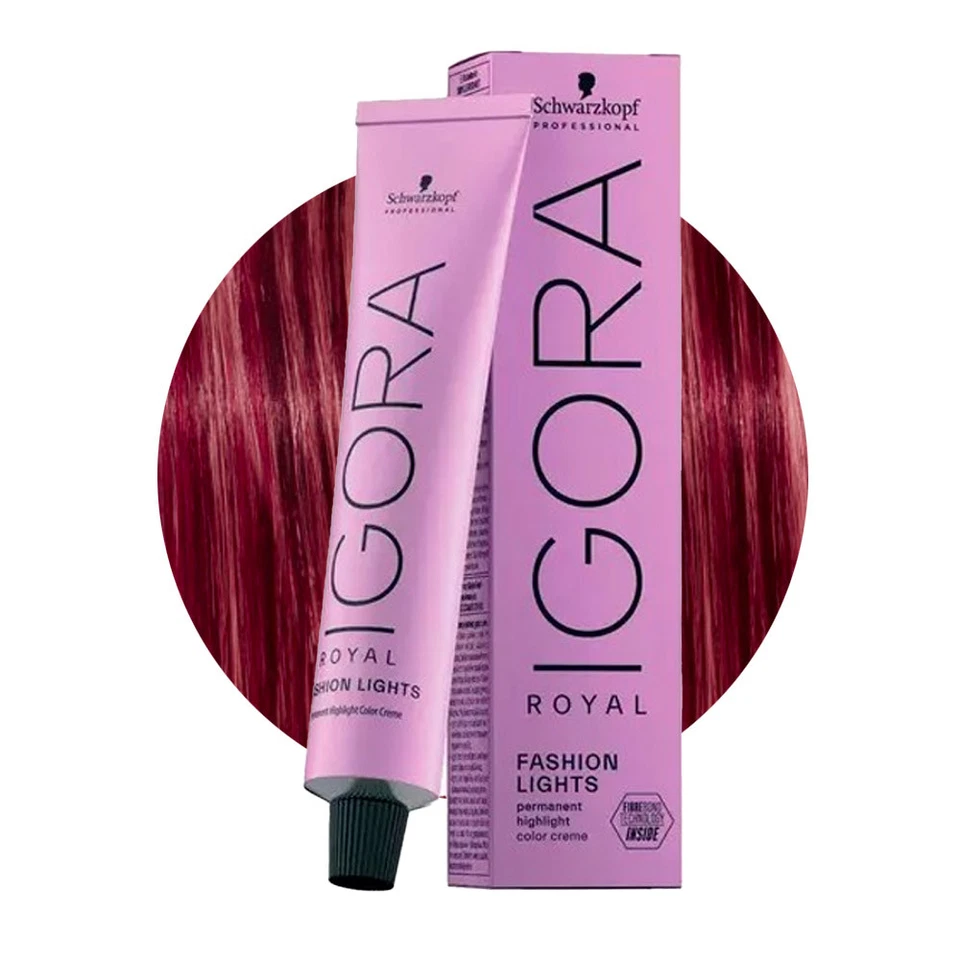 SCHWARZKOPF PROFESSIONAL Schwarzkopf Igora Royal Fashion L-89 Violet Red 60ml - permanent colouring