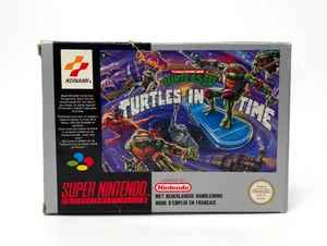 Turtles IV Turtles In Time Super Nintendo SNES 🍀 Rare 🍀 FAH - Picture 1 of 16