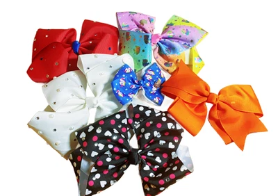 Lote de 6 pinzas de moño para el cabello Nickelodeon JoJo Siwa colección exclusiva para niñas Foto 1 de 4