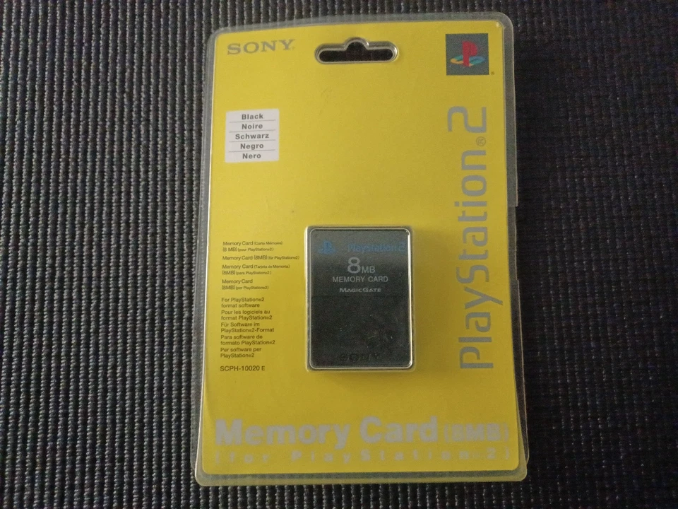 Ufficiale Sony 8mb Magic Gate Scheda di Memoria per Ps2 Playstation 2 pstwo