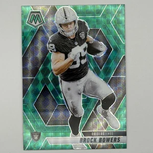 2025 Panini Mosaic Mosaic Green Brock Bowers #5 Las Vegas Raiders 11*18 - Bild 1 von 2
