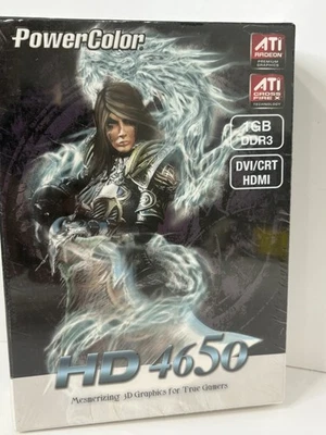 PowerColor Radeon HD 4650 1GB DDR3 PCI Express 2.0 x16 Graphics Card AX4650 1GBK - Image 1 of 4