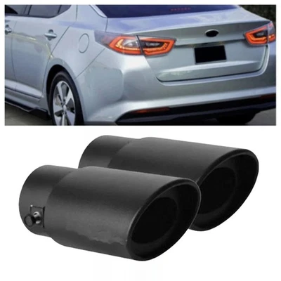 2X For KIA Cadenza Car Exhaust Pipe Tip Rear Throat Muffler Tailpipe Foto 1 de 4