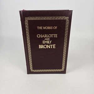 The Works Of Charlotte & Emily Brontë Leatherbound Book - Picture 1 of 4