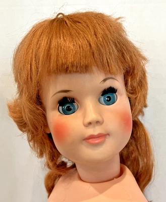 De Colección Años 60 Eegee 30" Goldberger Walker Marca 11 en Cuello Rojo Reparación de Cabello Foto 1 de 4